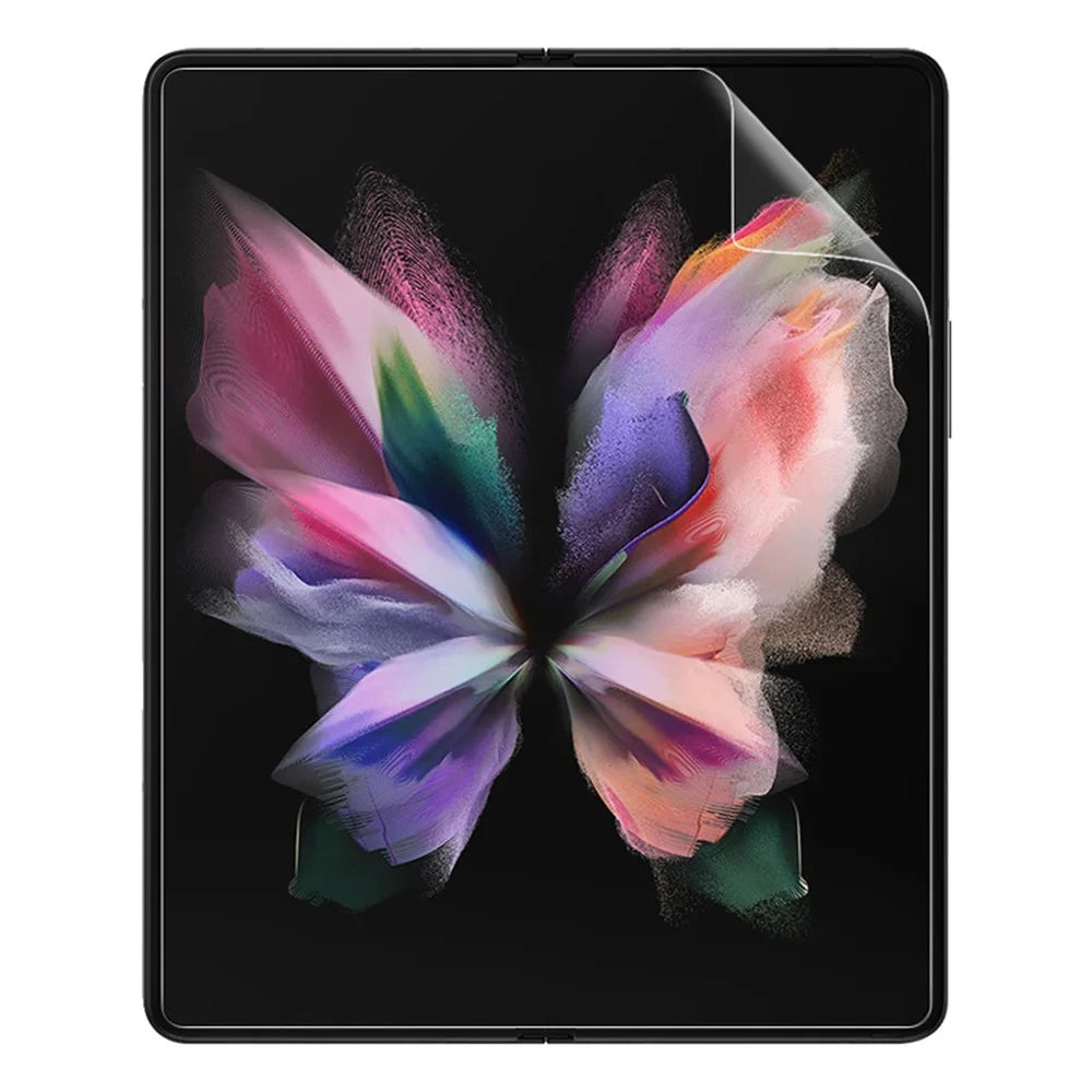 IMAK Hydrogel Film III Phone Screen + Inside Screen + Back TPU Protective Film for Samsung Galaxy Z Fold3 5G - 6