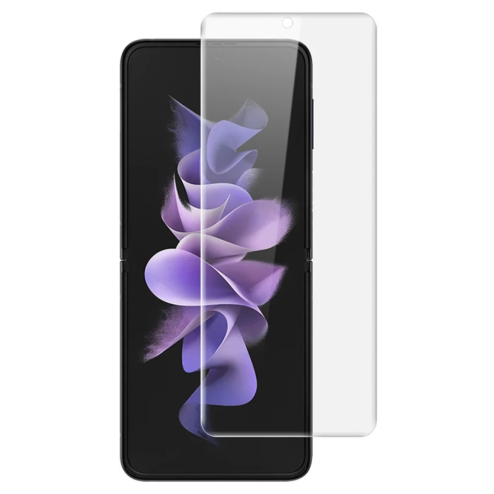 IMAK Hydrogel Protective Film III Full Coverage Soft TPU Screen Film + Back Protector Film for Samsung Galaxy Z Flip3 5G / Z Flip4 5G - 5
