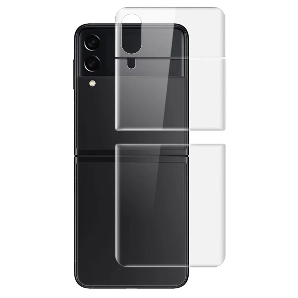 IMAK Hydrogel Protective Film III Full Coverage Soft TPU Screen Film + Back Protector Film for Samsung Galaxy Z Flip3 5G / Z Flip4 5G - 7
