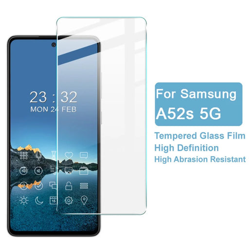 IMAK H Series Scratch-Resistant Sensitive Touch Bubble-Free HD Clear Tempered Glass Film for Samsung Galaxy A52 4G/5G/A52s 5G - 2