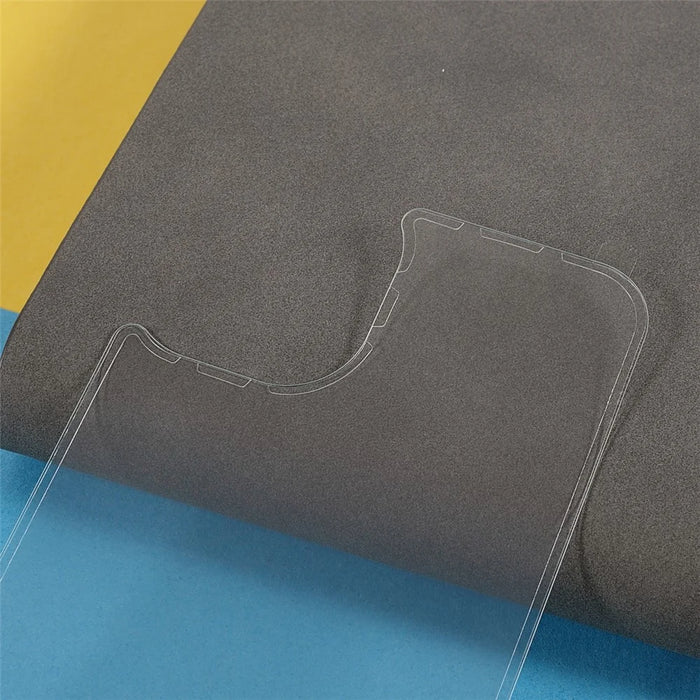 Side Glue Matte Tempered Glass Back Protector Explosion-proof Film for iPhone 13 6.1 inch - 3