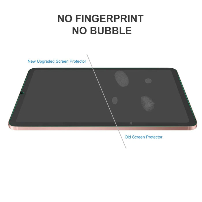 HAT PRINCE Full Coverage Full Glue 0.33mm 2.5D Edge 9H Hardness Tempered Glass Screen Protector for iPad mini (2024) / mini (2021) - 2