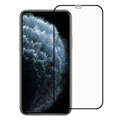 HD Full Screen Full Glue 9H Hardness Anti-static Silk Printing Tempered Glass Film for iPhone 11 Pro / XS / X 5.8 inch - 1
