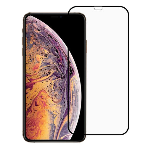 Silk Printing Tempered Glass Full Screen Full Glue 9H Anti-static Screen Protector Film for	iPhone 11 / XR 6.1 inch - 1