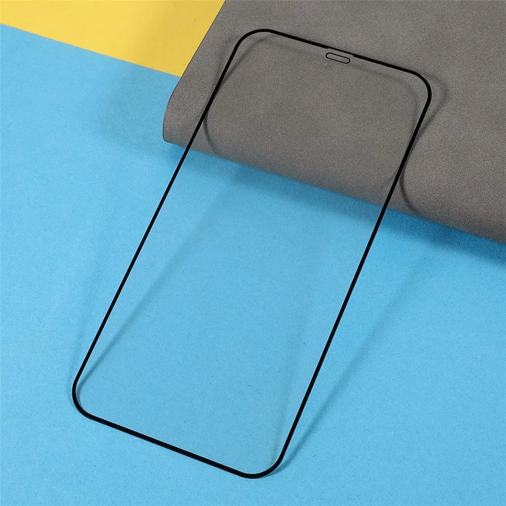 Silk Printing Tempered Glass Full Screen Full Glue 9H Anti-static Screen Protector Film for	iPhone 11 / XR 6.1 inch - 5