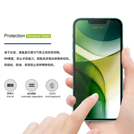 AMORUS 2Pcs / Set High Transparency Full Glue Tempered Glass Screen Protectors for iPhone 13 Pro Max / 14 Plus - 2