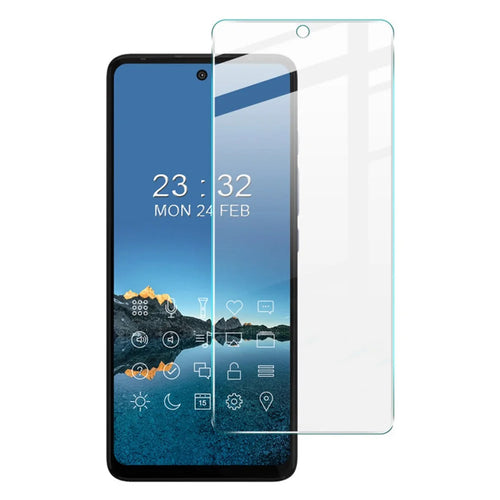 IMAK H Series Anti-explosion 9H Hardness Tempered Glass Screen Protector for Motorola Moto G60S - 1