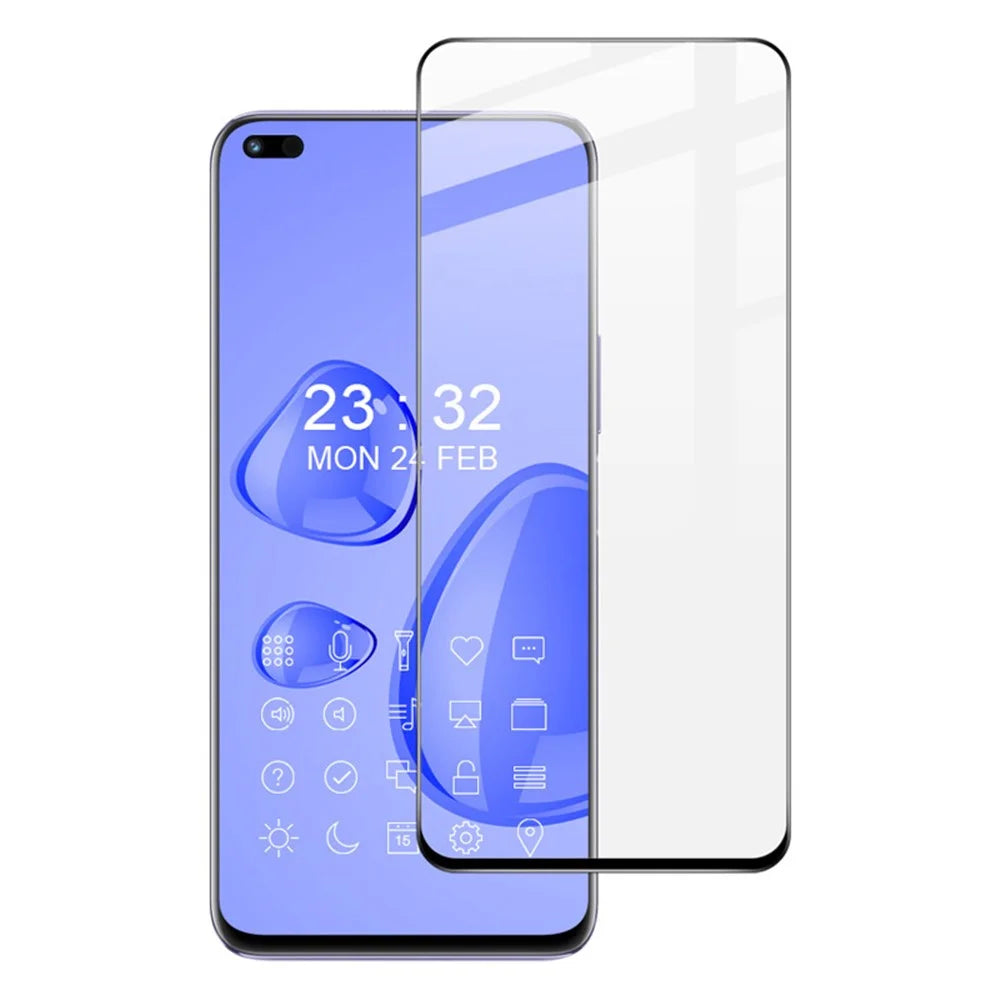 IMAK Pro+ Full Glue Full Protection 9H Tempered Hardness Glass Screen Protector for Huawei nova 8i/Honor 50 Lite - 1