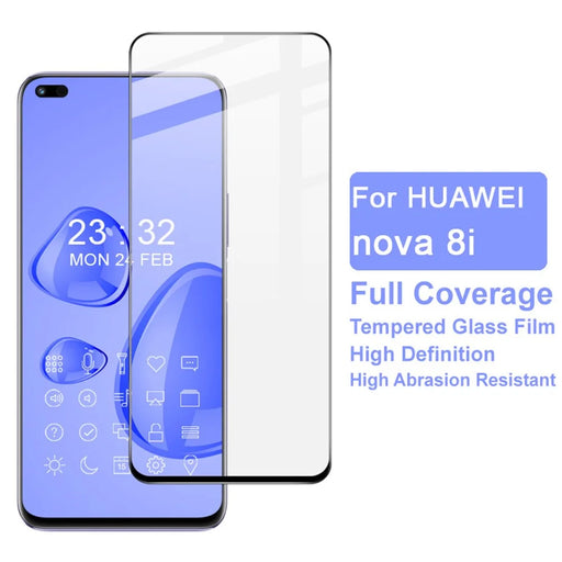 IMAK Pro+ Full Glue Full Protection 9H Tempered Hardness Glass Screen Protector for Huawei nova 8i/Honor 50 Lite - 2