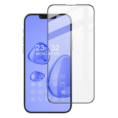 IMAK Pro+ Full Size Full Glue HD Clear Tempered Glass Screen Protector for iPhone 13 / 13 Pro / 14 - 1