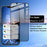 IMAK Full Coverage 9H High-Grade Anti-peep Clear Tempered Glass Protective Film for iPhone 13 / 13 Pro / 14 - 4