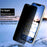 IMAK Full Coverage Premium Privacy Anti-Peep 9H Hardness Tempered Glass Screen Protector for iPhone 13 mini 5.4 inch - 3