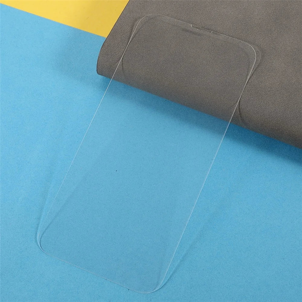 Ultra Clear 0.25mm Tempered Glass Screen Protector Film Guard with Dust-proof Net for iPhone 13 / 13 Pro / 14 - 7