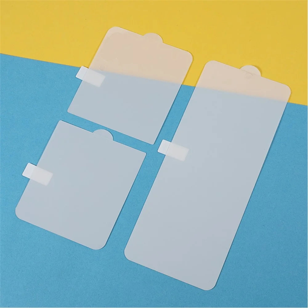 For Samsung Galaxy Z Flip3 5G Hydrogel Film Full Cover Anti-Bubble HD Clear TPU Screen Protector - 4