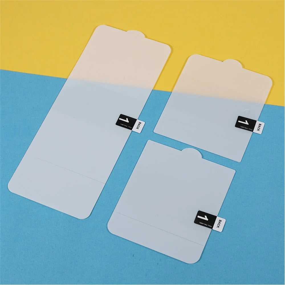For Samsung Galaxy Z Flip3 5G Hydrogel Film Full Cover Anti-Bubble HD Clear TPU Screen Protector - 7