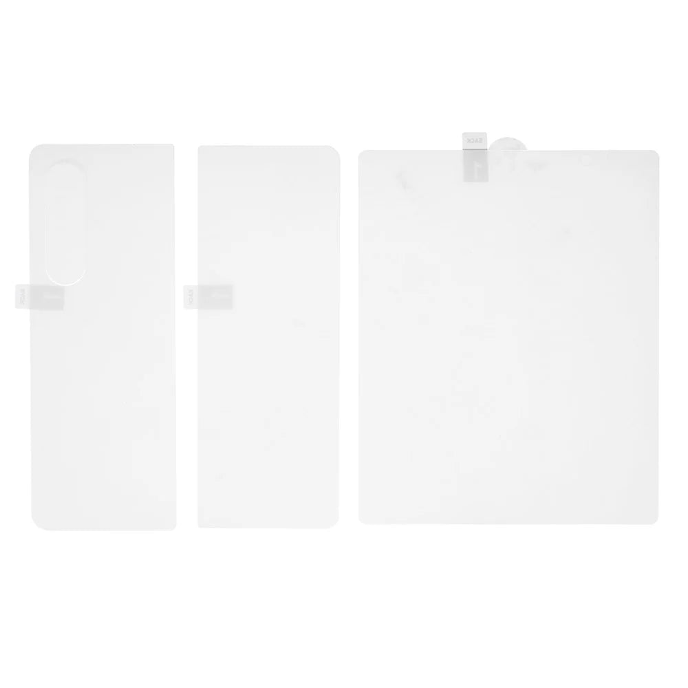For Samsung Galaxy Z Fold3 5G Hydrogel Screen Protector HD Ultra Clear Full Coverage Soft TPU + PET Anti-Scratch Film - 4