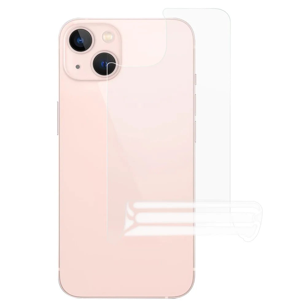 For iPhone 13 mini 5.4 inch Full Cover Hydrogel Film Soft TPU Anti-Scratch Back Protector - 1