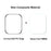 ENKAY HAT PRINCE 5Pcs/Set 3D Curved Soft PC Edge + PMMA Full Coverage Clear Film Tempered Glass Screen Protector for Apple Watch Series 7 41mm - 3
