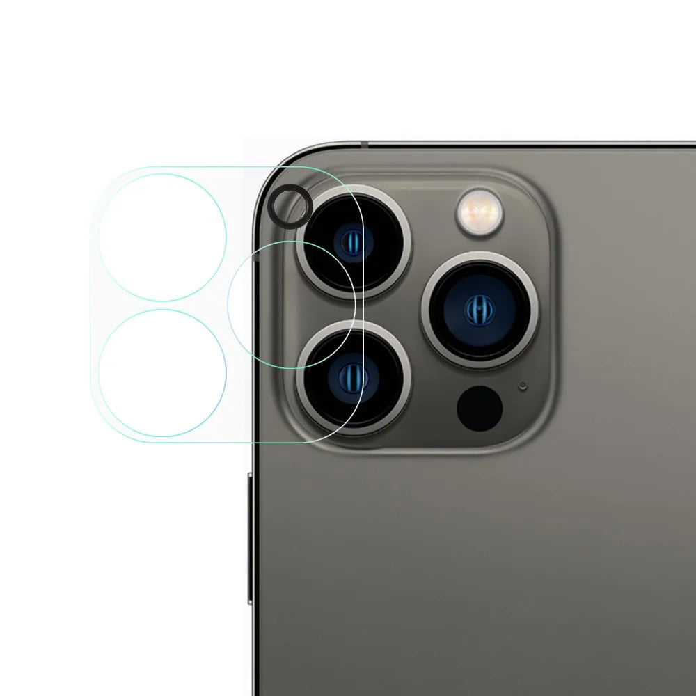 Anti-explosion 9H Hardness Full Coverage Ultra-thin Tempered Glass Camera Lens Protector for iPhone 13 Pro Max 6.7 inch - 1