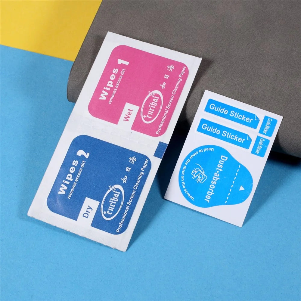 RURIHAI Metal Frame Tempered Glass Camera Lens Cover Film for iPhone 13 Pro Max 6.7 inch / iPhone 13 Pro 6.1 inch - Blue - 6