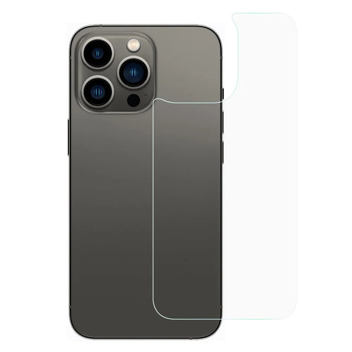 0.25mm Arc Edges Ultra-Thin Explosion-Proof Perfect Adhesion 9H Tempered Glass Back Cover Protective Film for iPhone 13 Pro 6.1 inch - 1