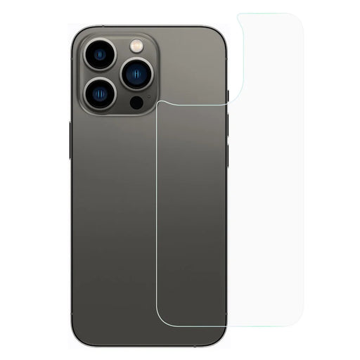 Explosion-Proof Ultra-Thin Oleophobic Coating 0.25mm Arc Edges 9H Tempered Glass Back Cover Protective Film for iPhone 13 Pro Max 6.7 inch - 1