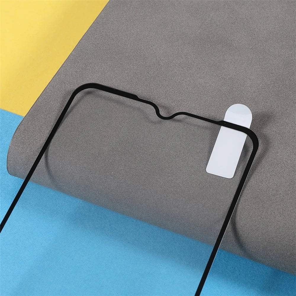 HD Full Screen Full Glue Sensitive Touch Silk Printing Tempered Glass Screen Protector for Samsung Galaxy A12 Nacho - 4
