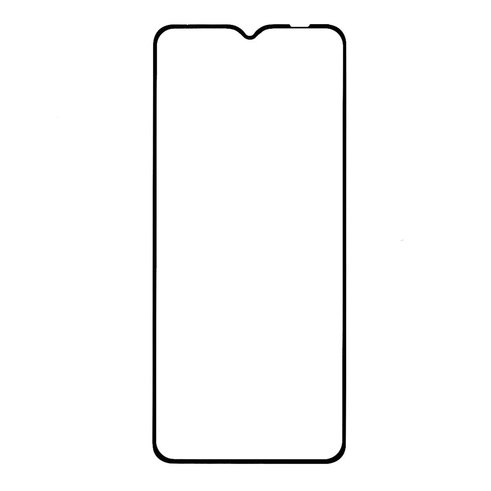 Full Protection Full Glue HD Scratch-Resistant Silk Printing Tempered Glass Film for Samsung Galaxy A03s (164.2mm) - 2
