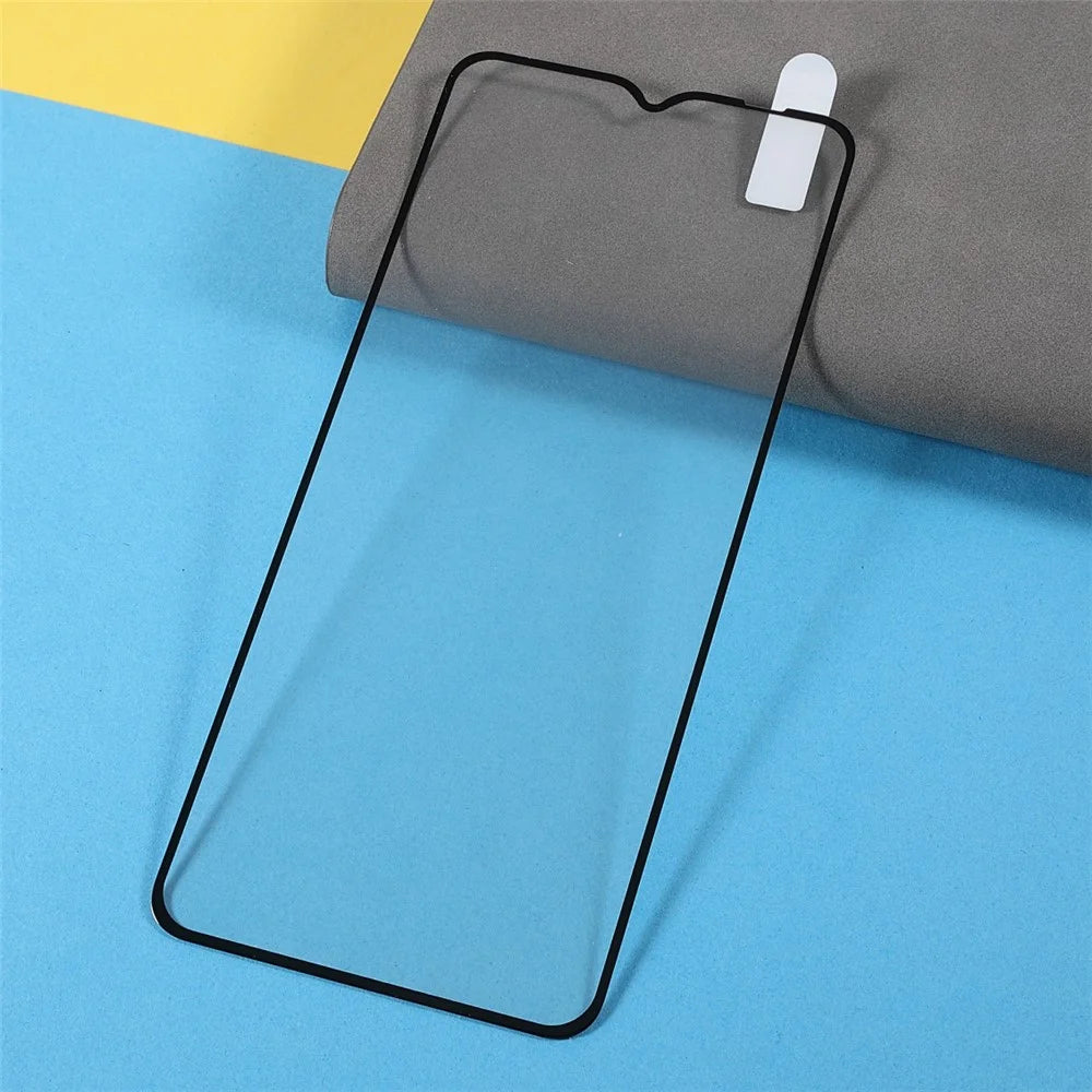 Full Protection Full Glue HD Scratch-Resistant Silk Printing Tempered Glass Film for Samsung Galaxy A03s (164.2mm) - 3