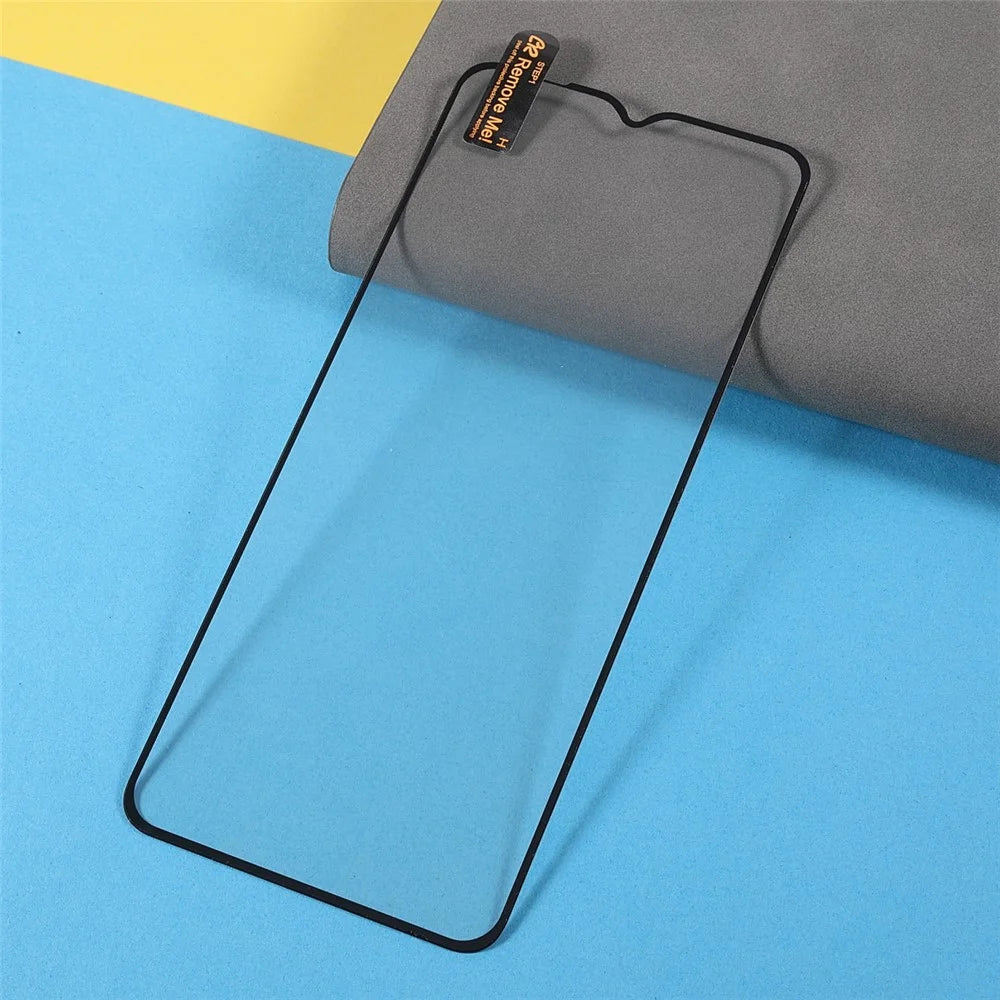 Full Protection Full Glue HD Scratch-Resistant Silk Printing Tempered Glass Film for Samsung Galaxy A03s (164.2mm) - 6