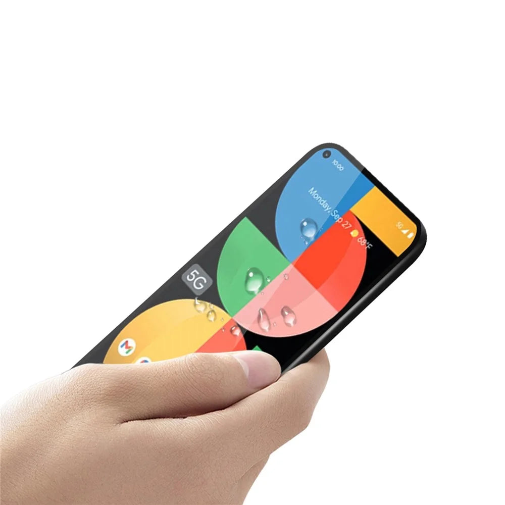 PINWUYO Full Coverage Full Glue HD Clear Anti-fingerprint Anti-explosion Tempered Glass Protector for Google Pixel 5a 5G - 4