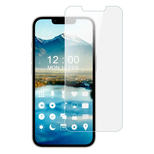 IMAK ARM Series High Definition Explosion-Proof Bubble Free Flexible TPU Screen Protector (Not Complete Covering) for iPhone 13 / 13 Pro / 14 - 1