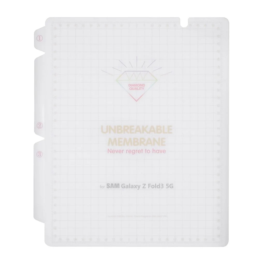 Flexible Folding Full Coverage Front and Back Soft TPU Protective Film Set for Samsung Galaxy Z Fold3 5G - 6