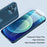 AMORUS 2Pcs/Set Full Glue Anti-Scratch HD Clear Tempered Glass Screen Protector for iPhone 12 Pro Max 6.7 inch - 4