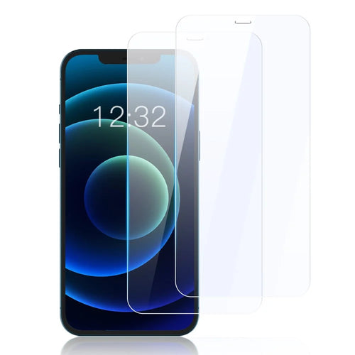 AMORUS 2Pcs/Set Full Glue Scratch-resistant HD Transparent Tempered Glass Screen Film for iPhone 12 mini 5.4 inch - 1