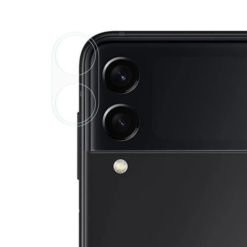 Camera Lens Protector Frame HD Tempered Glass Film Edge for Samsung Galaxy Z Flip3 5G - 1