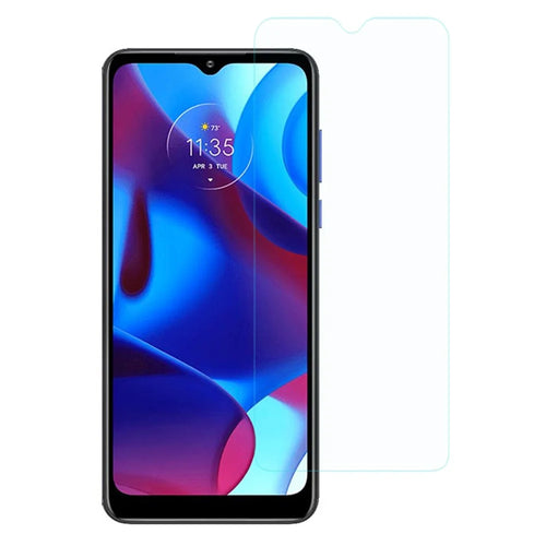 CALANS 0.3mm Arc Edge Ultra Slim Tempered Glass Anti-scratch Explosion-proof Screen Protector Film for Motorola G Pure - 1