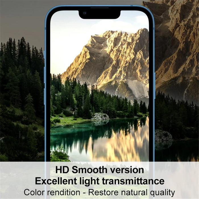 IMAK 2Pcs / Set Full Coverage High Sensitivity Hydrogel Film III Soft TPU Screen Protector for iPhone 13 / 13 Pro / 14 - 7