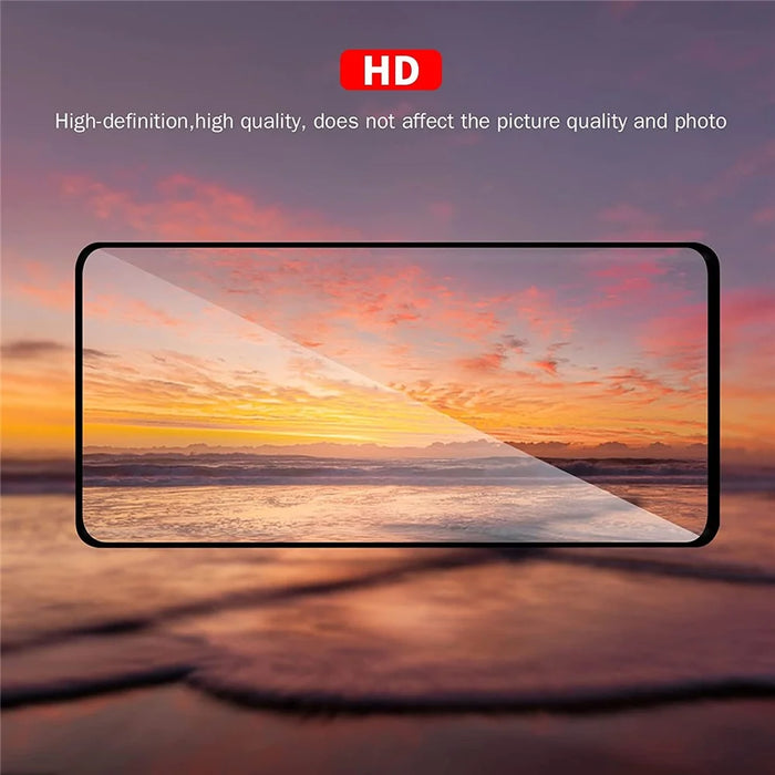 Full Cover Side Glue Premium 9D Silk Printing Tempered Glass Screen Protector for Google Pixel 6 Pro - 2