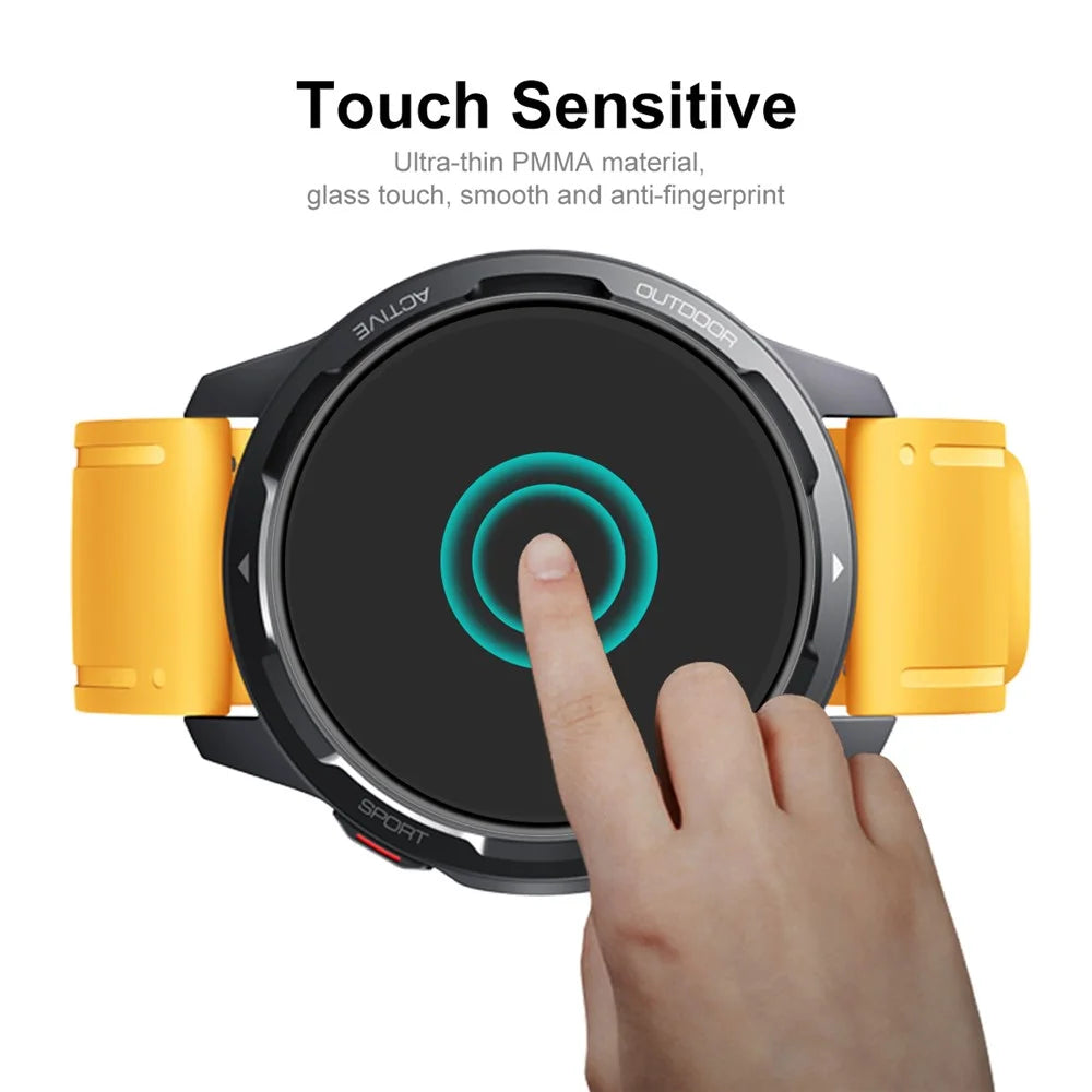 ENKAY HAT PRINCE Full Coverage 3D Curved Soft PC Edge + PMMA Ultra Thin Hardness HD Clear Screen Protector for Xiaomi Watch Color 2 - 5