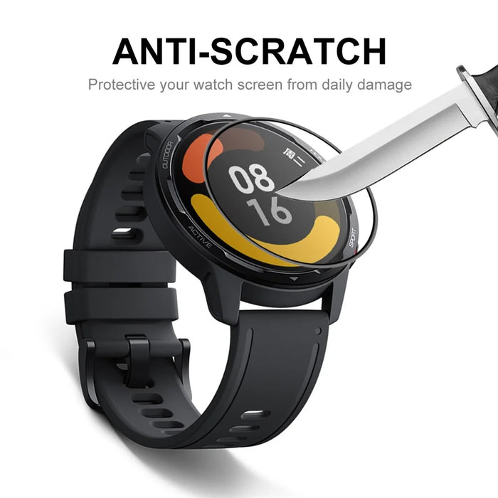ENKAY HAT PRINCE 5Pcs/Set 3D Curved Soft PC Edge + PMMA HD Full Coverage Screen Protector for Xiaomi Watch Color 2 - 6
