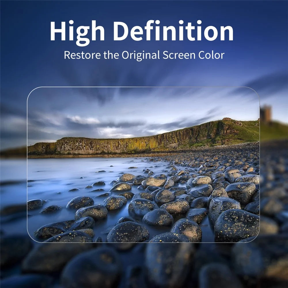 ENKAY HAT PRINCE HD Clear Tempered Glass Screen Protector + Tempered Glass Lens Protector + Tempered Glass Front LCD Display Film for GoPro Hero 10 - 6