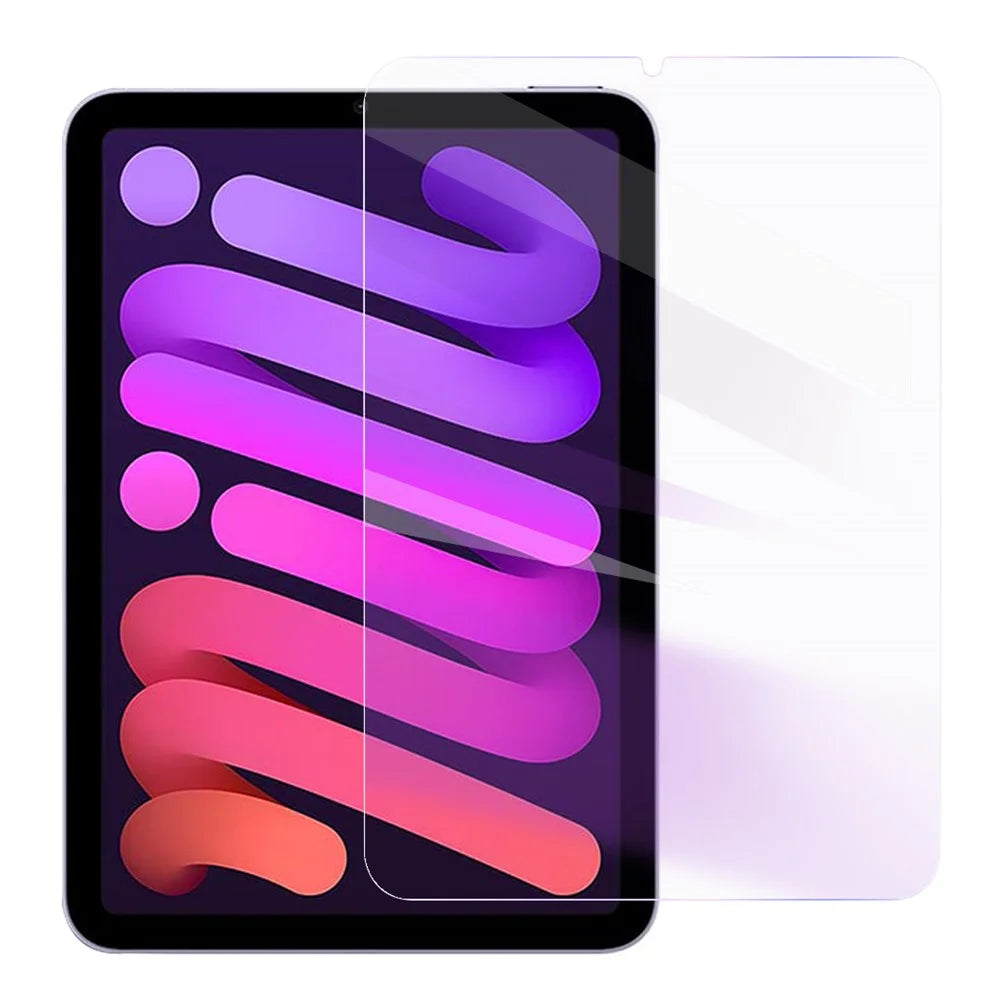 Full Coverage 0.3mm Arc Edge HD Clear Eye Care Anti Purple Light Tempered Glass Screen Protector for iPad mini (2024) / mini (2021) - 1