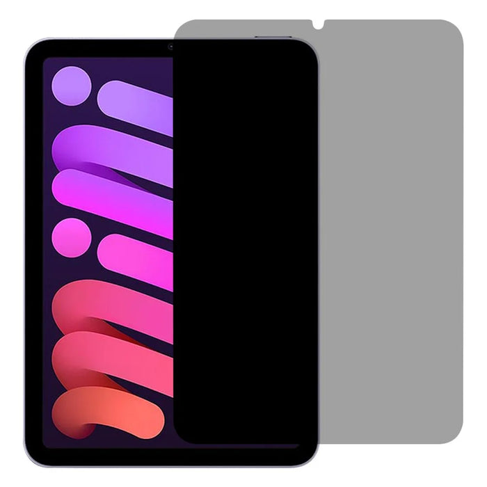 Anti-Peep Privacy Protection Tempered Glass Screen Protector 0.3mm Arc Edge for iPad mini (2024) / mini (2021) - 1