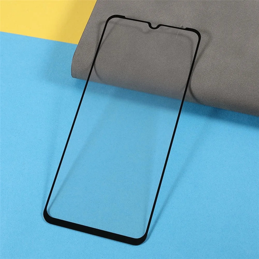 Anti-Explosion HD Full Glue Slim Full Covering Silk Printing Tempered Glass Screen Protector for Motorola Moto E20 - 3
