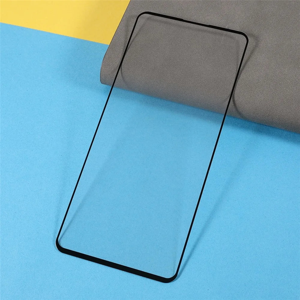 Full Coverage Silk Printing Anti-Explosion HD Full Glue Slim Tempered Glass Screen Protector for Motorola Moto E30/E40 - 3