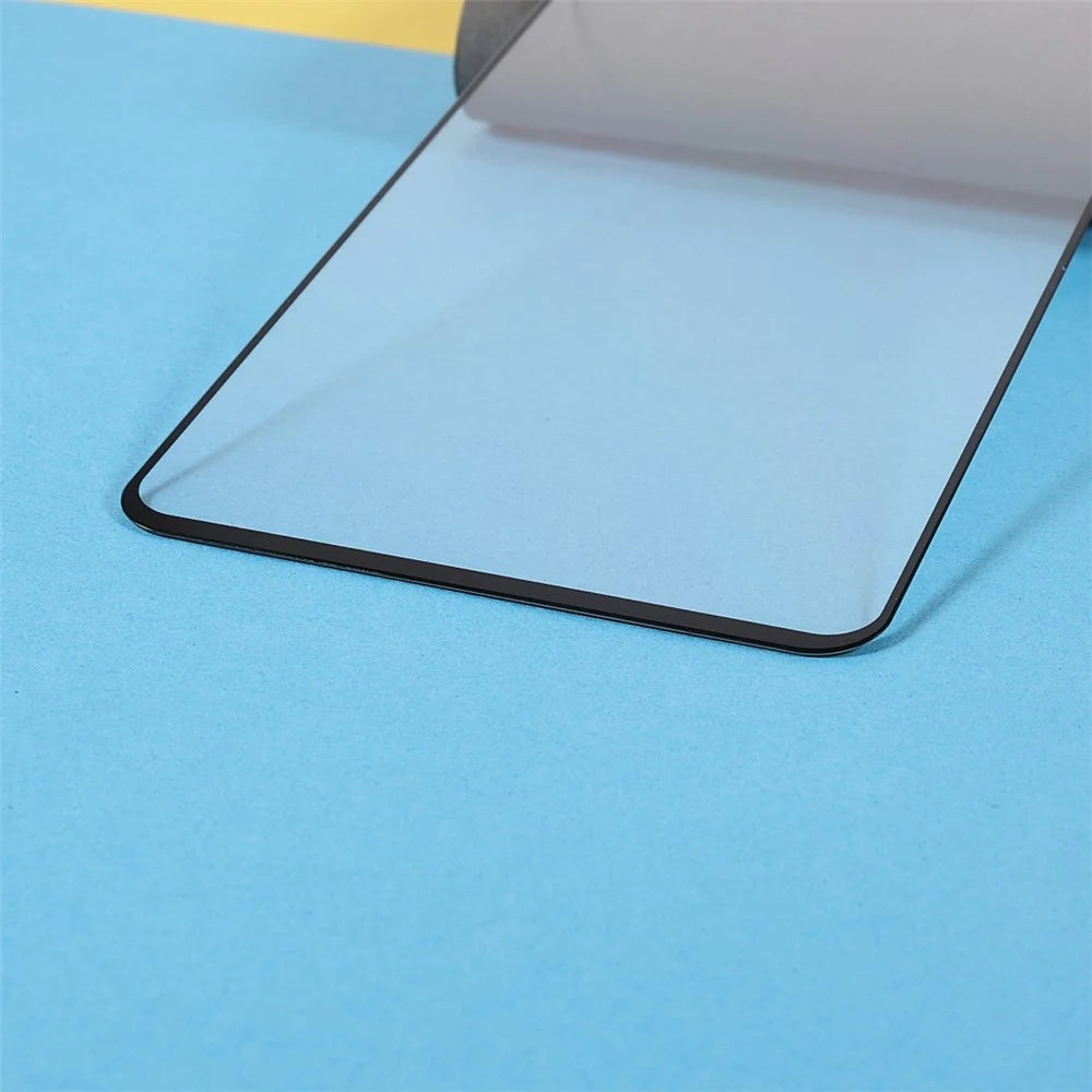 Full Coverage Silk Printing Anti-Explosion HD Full Glue Slim Tempered Glass Screen Protector for Motorola Moto E30/E40 - 5