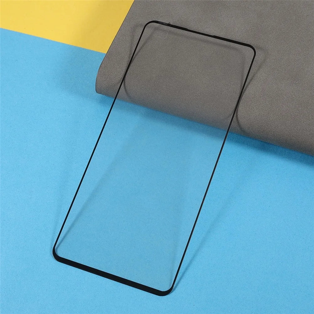 Full Coverage Silk Printing Anti-Explosion HD Full Glue Slim Tempered Glass Screen Protector for Motorola Moto E30/E40 - 6