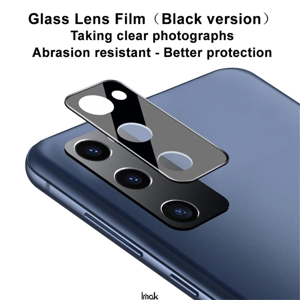 IMAK HD Clarity Bubble Free Tempered Glass Camera Lens Protector (Black Version) for Samsung Galaxy S20 Lite / S20 FE 4G / S20 FE 5G/S20 FE 2022 - 5