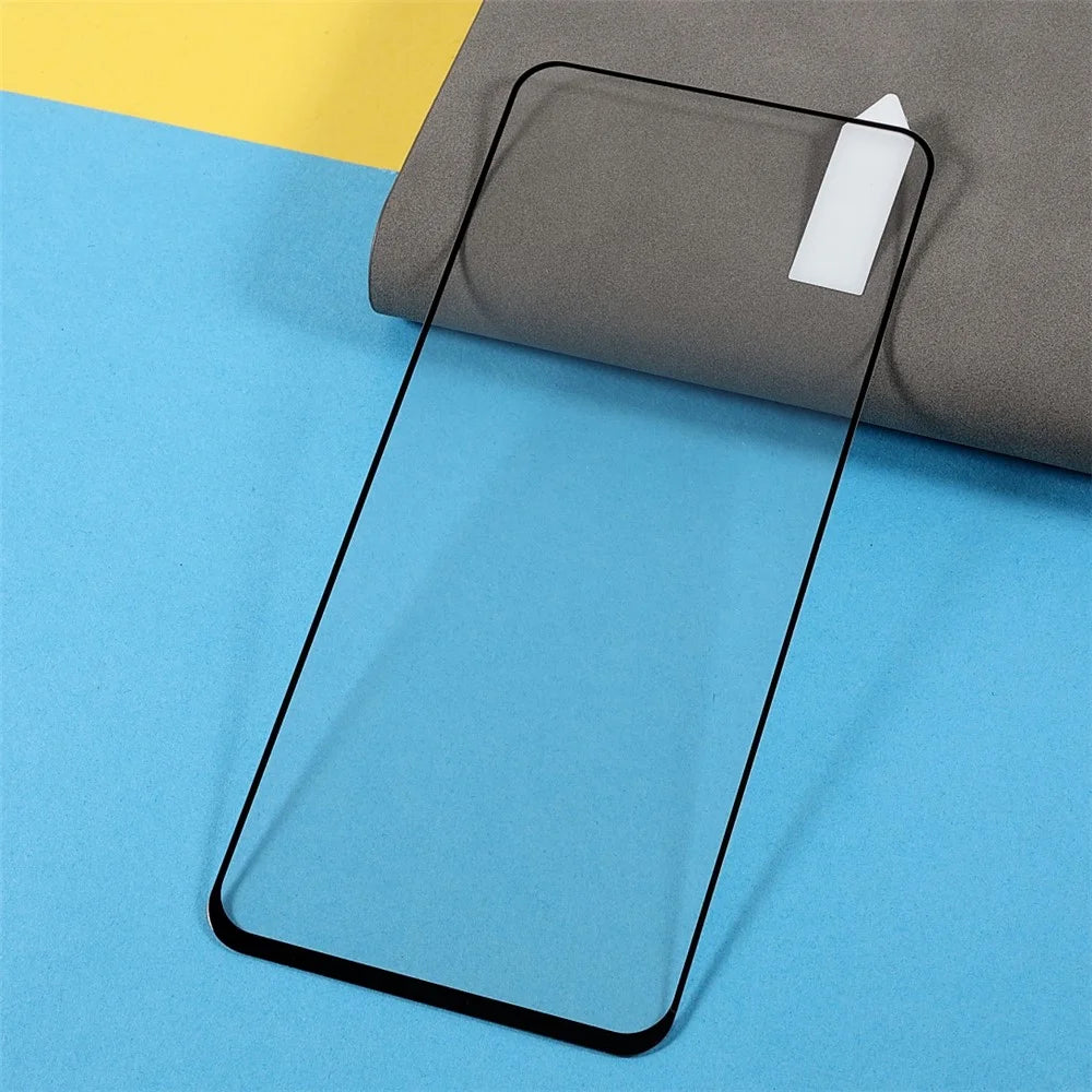 RURIHAI Full Cover Full Glue Secondary Hardening 2.5D 9H Scratch-Resistant Tempered Glass Screen Protector for OnePlus 9RT 5G - 3